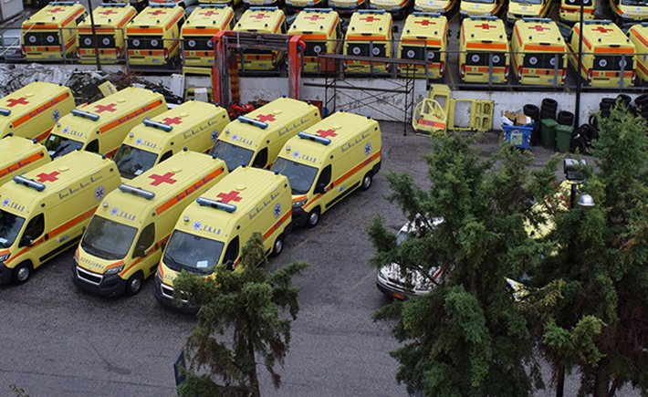 Παραδόθηκαν 143 Ασθενοφόρα δωρεάς του ΙΣΝ στα Παραρτήματα του ΕΚΑΒ Πανελλαδικά