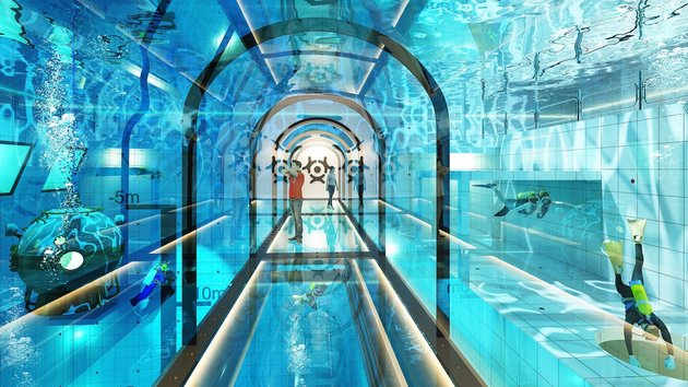Η πιο βαθιά πισίνα του κόσμου ανοίγει στην Πολωνία