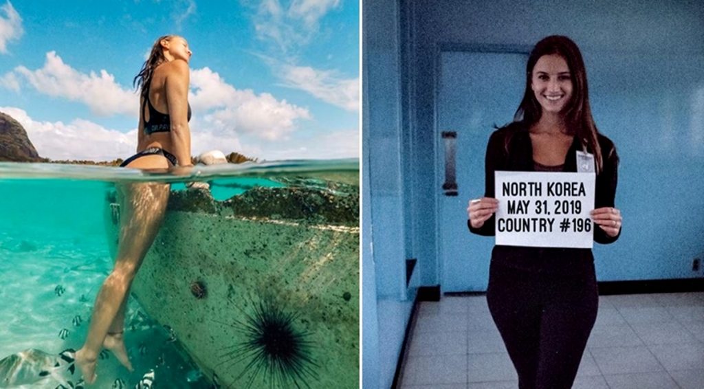 Μια 21χρονη αμερικανίδα κατέρριψε το ρεκόρ Γκίνες ταξιδεύοντας σε 196 χώρες