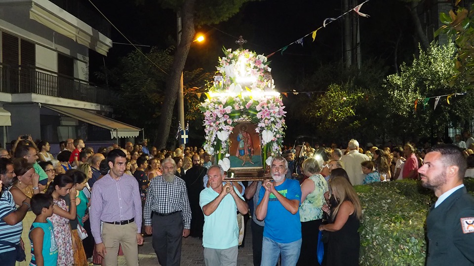 Με λαμπρότητα η εορτή του Αγίου Φανουρίου στην Νέα Ερυθραία