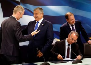 Υπογραφή σύμβασης για την χρηματοδότηση από την Ευρωπαϊκή Τράπεζα Επενδύσεων έργων αντιπλημμυρικής προστασίας κατοικιών και επιχειρήσεων στην Ελλάδα.