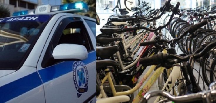 Εισβολή με αυτοκίνητο σε κατάστημα με ποδήλατα στα Γλυκά Νερά