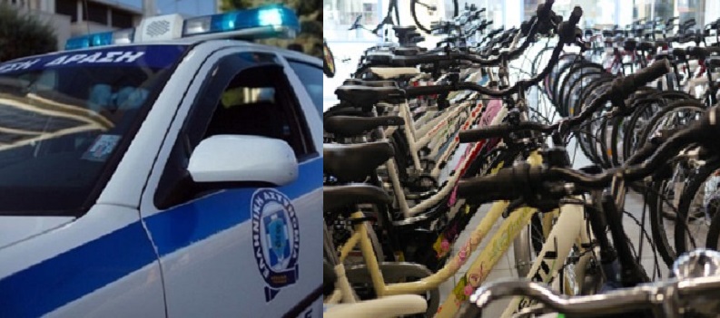 Εισβολή με αυτοκίνητο σε κατάστημα με ποδήλατα στα Γλυκά Νερά