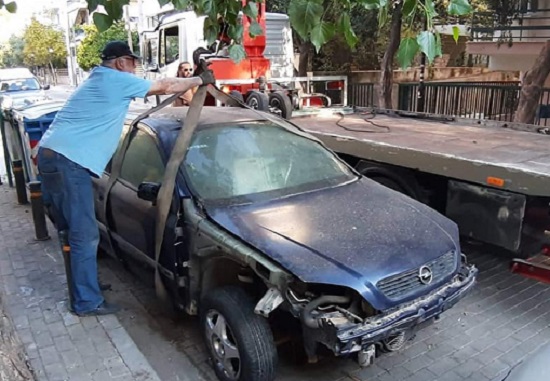 ΠΕΡΙΣΥΛΛΟΓΗΣ ΤΩΝ ΕΓΚΑΤΑΛΕΛΕΙΜΜΕΝΩΝ ΑΥΤΟΚΙΝΗΤΩΝ ΑΠΟ ΤΟΥΣ ΔΡΟΜΟΥΣ ΤΗΣ ΠΟΛΗΣ