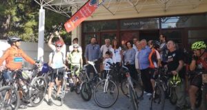Δήμος Πεντέλης : Από το Δημαρχείο Πεντέλης πέρασε η ποδηλατοδρομία «Ποδηλατούμε ενωμένοι για το Κλίμα»