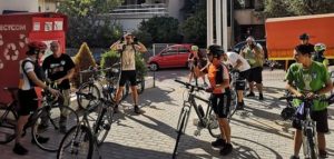 Δήμος Πεντέλης : Από το Δημαρχείο Πεντέλης πέρασε η ποδηλατοδρομία «Ποδηλατούμε ενωμένοι για το Κλίμα»