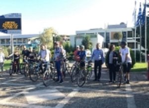 Το δημαρχείο Παπάγου - Χολαργού αφετηρία της ποδηλατοδρομίας για το Κλίμα
