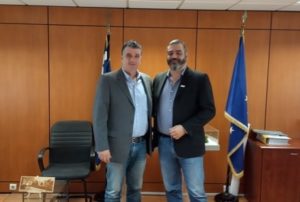 Mε τον Διευθύνοντα Σύμβουλο της ΚΤΥΠ Α.Ε Συναντήθηκε ο Δήμαρχος Βριλησσίων