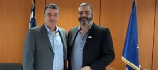 Mε τον Διευθύνοντα Σύμβουλο της ΚΤΥΠ Α.Ε Συναντήθηκε ο Δήμαρχος Βριλησσίων