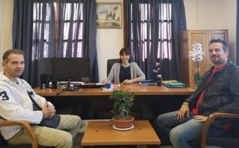 Η Δήμαρχος Πεντέλης Δ. Κεχαγιά συναντήθηκε με τον Διοικητή Ασφαλείας Δήμου Πεντέλης κ. Τζατζάκη και τον Υποδιοικητή κ.Πλεξουσάκη