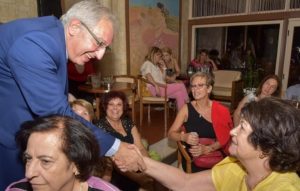 Ο Δήμαρχος Αμαρούσιου Θεόδωρος Αμπατζόγλου  παραβρέθηκε σε Απογευματινό Καφέ με την Τοπική Οργάνωση Γυναικών της Νέας Δημοκρατίας Αμαρουσίου