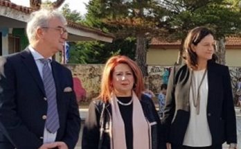 Συνάντηση της Δημάρχου Νέας Ιωνίας με την Υπουργό Παιδείας στο 4ο Δημοτικό Σχολείο της πόλης