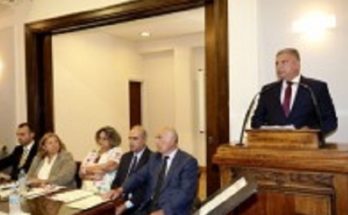 Στην εκδήλωση του εορτασμού της 33ης επετείου καθιέρωσης του Αγ. Διονυσίου του Αρεοπαγίτου Πολιούχου Αθηνών και Προστάτη των Δικαστών ο Περιφερειάρχης Αττικής Γ. Πατούλης