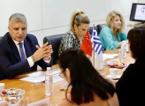 Συνάντηση του Περιφερειάρχη Αττικής Γ. Πατούλη με την Πρέσβη της Κίνας στην Ελλάδα