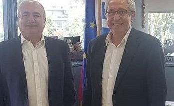 ΝΙΚΟΣ ΜΠΑΜΠΑΛΟΣ ΚΑΙ ΘΕΟΔΩΡΟΣ ΑΜΠΑΤΖΟΓΛΟΥ ΕΝΩΝΟΥΝ ΔΥΝΑΜΕΙΣ ΓΙΑ ΤΟ ΚΑΛΟ ΤΟΥ ΗΡΑΚΛΕΙΟΥ ΚΑΙ ΤΟΥ ΑΜΑΡΟΥΣΙΟΥ