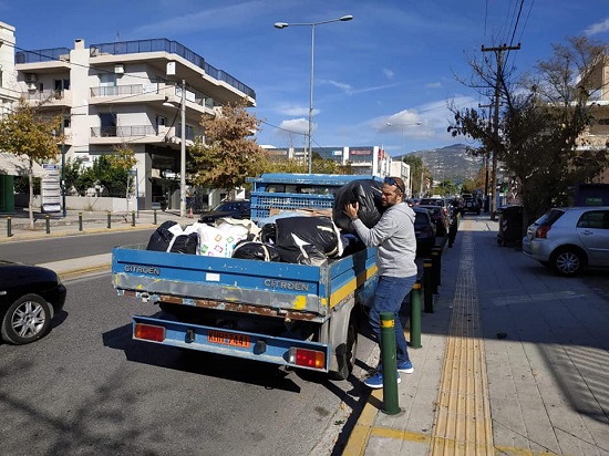 Αποστολή Αλληλλεγύης του Δήμου Βριλησσίων στα παιδιά της Συρίας