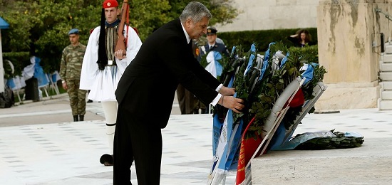 Ημέρας Εθνικής Αντίστασης 1941-1944 ο Περιφερειάρχης Αττικής Γ. Πατούλης