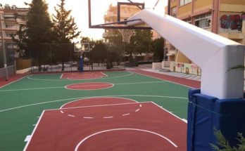 “Ολοκληρώθηκε η ανακατασκευήτου προαυλίου του 2ου Γυμνασίου Πεύκης”