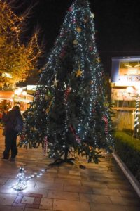Φωταγωγήθηκε και το Χριστουγεννιάτικο Δέντρο στη δημοτική κοινότητα Λυκόβρυσης .