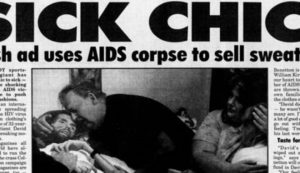 Η φωτογραφία του περιοδικόυ "TIME που άλλαξε την άποψη του κόσμου για το AIDS και κέρδισε το 1990 το βραβείο του World Press Photo
