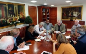 Δήμαρχος Αμαρουσίου πραγματοποίησε συνάντηση με τον Εξωραϊστικό Σύλλογο της« Αγίας Φιλοθέης» και με το Αθλητικό Σωματείο «Οδυσσέας Αμαρουσίου»