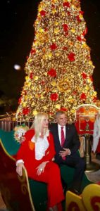 Άναψε το Χριστουγεννιάτικο δέντρο της Περιφέρειας Αττικής στο Πεδίο του Άρεως