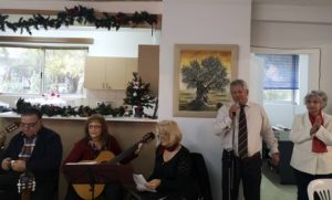 Στη Χριστουγεννιάτικη Εκδήλωση του Κ.Α.Π.Η. παραβρέθηκε η Δήμαρχος Πεντέλης Δήμητρα Κεχαγιά.