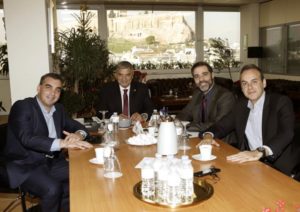 Συνάντηση του Περιφερειάρχη Αττικής Γ. Πατούλη με τους Δημάρχους Γλυφάδας, Ελληνικού - Αργυρούπολης και Αλίμου για την επένδυση στο Ελληνικό