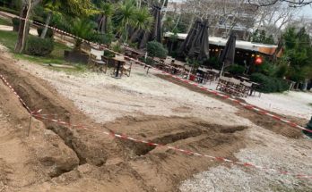 Στο Άλσος Κηφισιάς ξεκίνησαν σήμερα 20/1 οι εργασίες υπογειοποίησης των εναέριων γραμμών μεταφοράς ηλεκτρικού ρεύματος