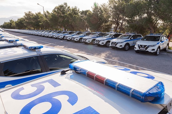 Παρελήφθησαν από την Ελληνική Αστυνομία τα 195 νέα οχήματα διαφόρων τύπων που εντάσσονται στον στόλο της.