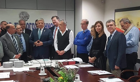 Την κοπή της Πρωτοχρονιάτικης Βασιλόπιτας για το 2020 πραγματοποίησε ο ΙΣΑ  Ιατρικός Σύλλογος Αθηνών ο μεγαλύτερος επιστημονικός σύλλογος της χώρας