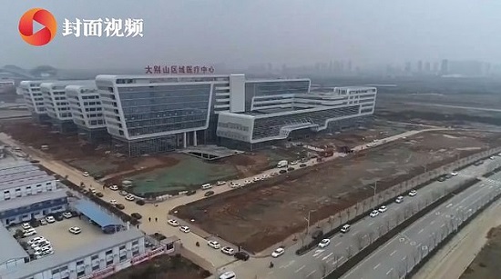 Απίστευτο: Σε 5 μέρες έφτιαξαν το νοσοκομείο στην Κίνα για τον κοροναϊό