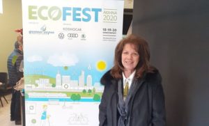 Στην ECOFEST 2020 στον πολυχώρο ΤΕΧΝΟΠΟΛΗ  η Αντιδήμαρχος Πεντέλης Άντα Χάνου Μπούσουλα διοργάνωση αφιερωμένη στις Πράσινες Πόλεις , τη Βιώσιμη Ανάπτυξη και την Ηλεκτροκίνηση