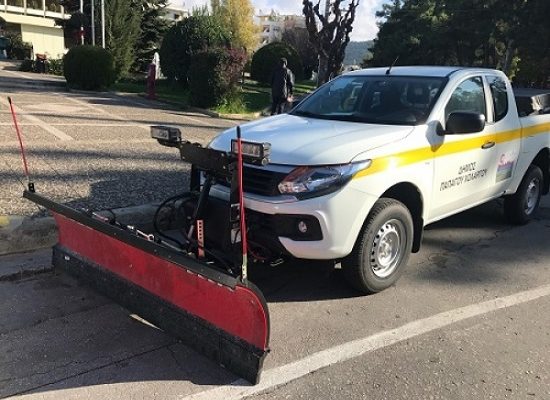 Με νέο όχημα και σε πλήρη ετοιμότητα ο Δήμος Παπάγου - Χολαργού εν όψει της επερχόμενης κακοκαιρίας