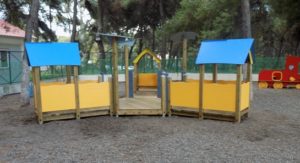 Πλήρης ανακατασκευή τριών παιδικών χαρών των Παιδικών Σταθμών του Δήμου Παπάγου - Χολαργού