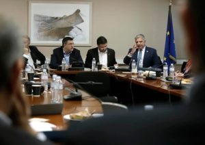 Το σχέδιο νόμου για την Πολιτική Προστασία στο επίκεντρο της συνεδρίασης του ΔΣ της ΕΝΠΕ, παρουσία του Γ. Γραμματέα Πολιτικής Προστασίας Ν. Χαρδαλιά