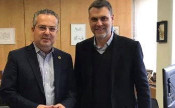 Δήμος Παπάγου Χολαργού : Ο Δήμαρχος  Ηλίας Αποστολόπουλος, συναντήθηκε με τον Γιάννη Σιδέρη, Διευθύνοντα Σύμβουλο του Εθνικού Οργανισμού Ανακύκλωσης