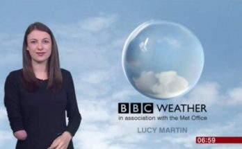 Lucy Martin: O πρώτος άνθρωπος με εμφανή αναπηρία που παρουσίασε δελτίο καιρού στο BBC