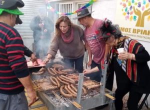 Βριλήσσια ΟΚΠΑ: Για 2η χρονιά  οι Βριλησσιώτες γιόρτασαν  παραδοσιακά το έθιμο του τσικνίσματος