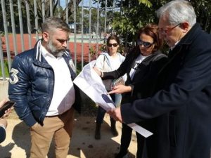 Αυτοψία στα εκτελούμενα έργα στις περιοχές Αγ. Θωμά, Εργατικών Κατοικιών, Κοκκινιάς και Νέου Αμαρουσίου πραγματοποίησε σήμερα ο Δήμαρχος Αμαρουσίου