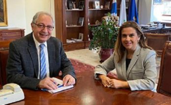 Μαρούσι : Με την Βουλευτή Βορείου Τομέα Β' Αθηνών & Αν. Κοινοβουλευτική Εκπρόσωπο ΝΔ Ζωή Ράπτη συναντήθηκε ο Θεόδωρος Αμπατζόγλου