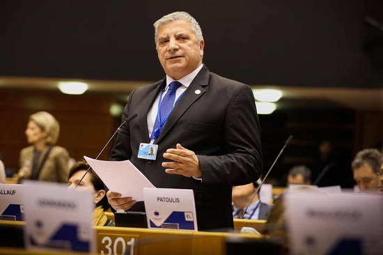 Παρέμβαση του Γιώργου Πατούλη  στη Σύνοδο της Ολομέλειας της Ευρωπαϊκής Επιτροπής των Περιφερειών (ΕτΠ) 2020-2025, στο Ευρωπαϊκό Κοινοβούλιο.