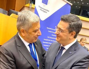 Α. Τζιτζικώστας  - Γ. Πατούλης  Πρόεδρος και Αντ/δρος  της Ευρωπαϊκής Επιτροπής των Περιφερειών