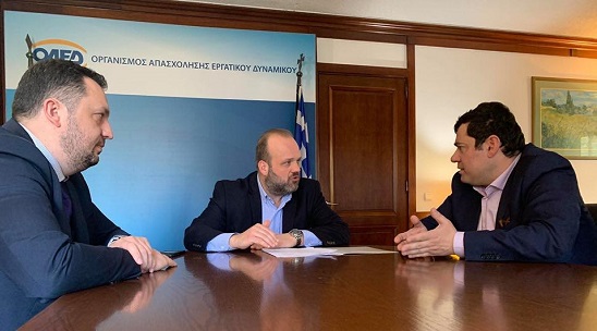 Πεύκη-Λυκόβρυση : Με τον Διοικητή του ΟΑΕΔ συναντήθηκε ο Δήμαρχος για τα προβλήματα της αποχέτευσης στο Ηλιακό Χωριό