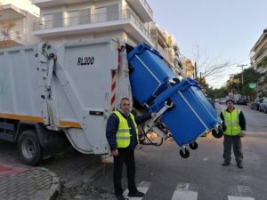 Λυκόβρυση- Πεύκη: Νέοι μπλε κάδοι για έναν ακόμη πιο πράσινο και καθαρό Δήμο