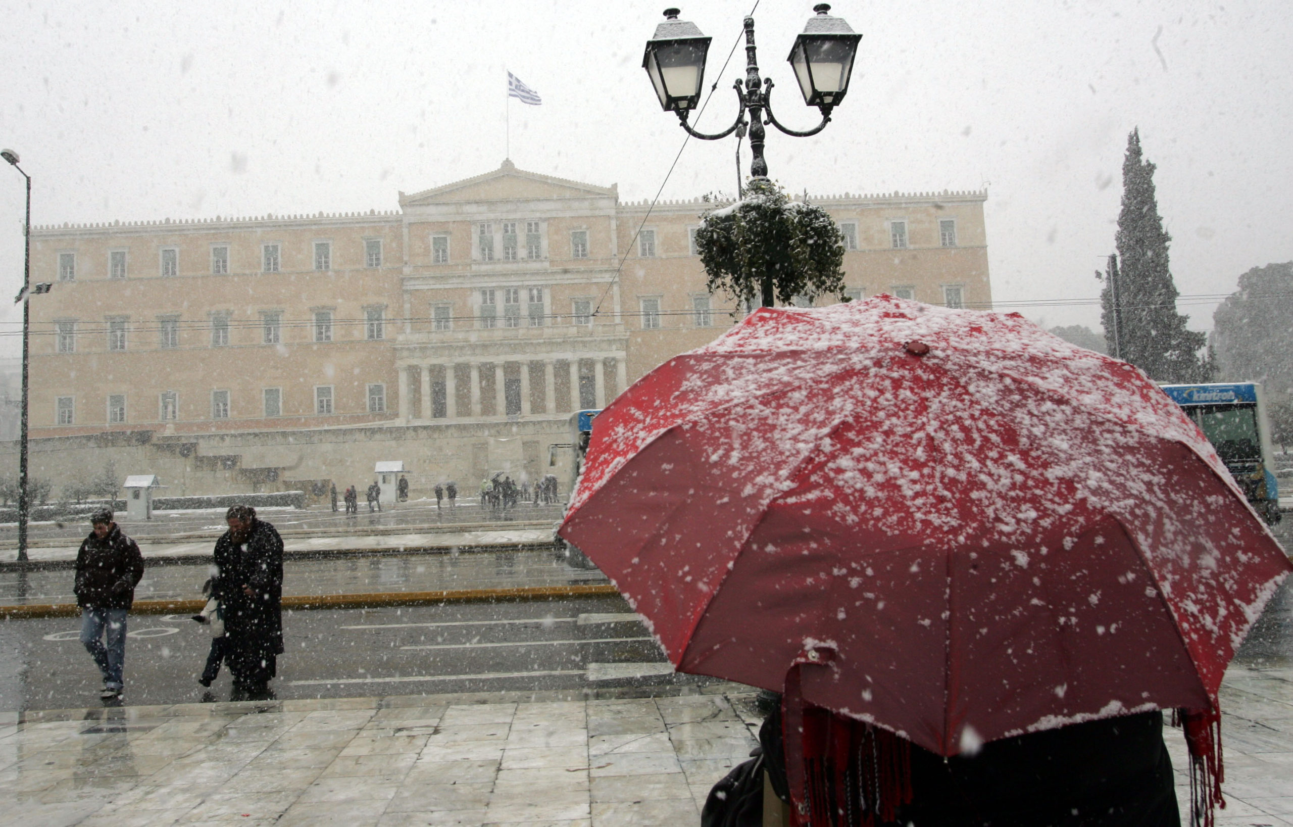 Διατηρούνται χαμηλές οι θερμοκρασίες στην Αττική