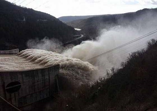 Η Βουλγαρία άνοιξε χθες το φράγμα Ιβαΐλοφγκραντ  και η στάθμη του ποταμού Έβρου ανεβαίνει