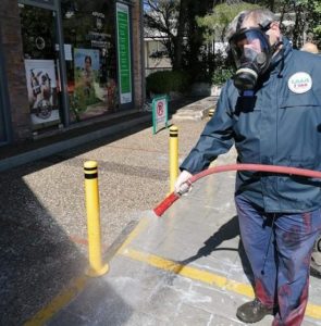 Σειρά απολυμάνσεων δημοσίων χώρων από τον Δήμο Πεντέλης