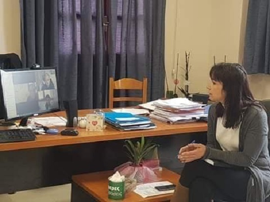 Πεντέλη :Συνεδρίαση με τηλεδιάσκεψη των επικεφαλής των δημοτικών παρατάξεων του Δήμου  για τα θέματα του κορωνοϊούCovid-19
