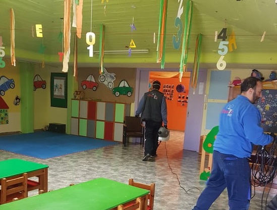 Πεντέλη: Σε προληπτική απολύμανση στους παιδικούς σταθμούς λόγω του Κορωνοϊού προχώρησε ο Δήμος